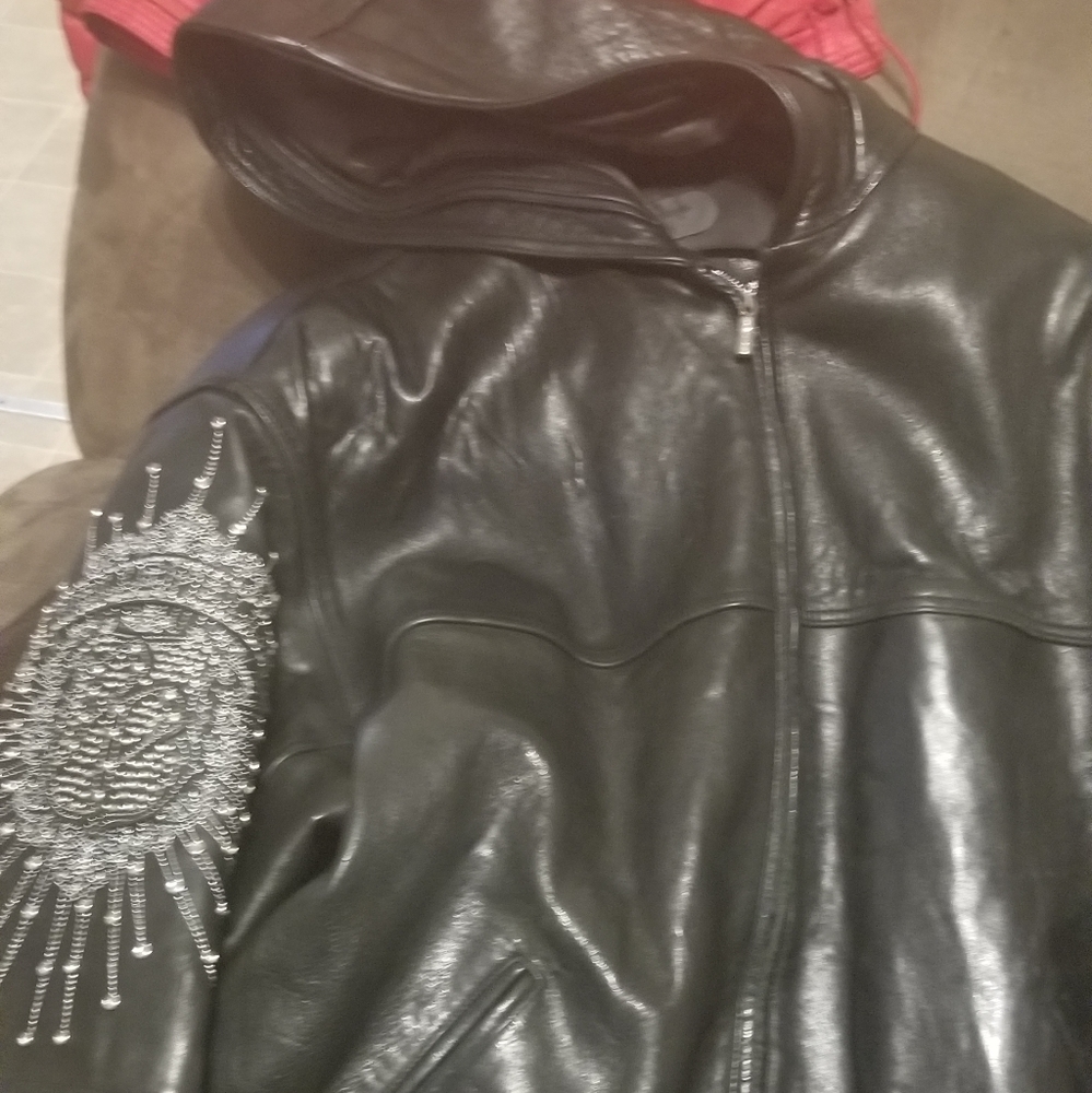 Pelle pelle leather coat
